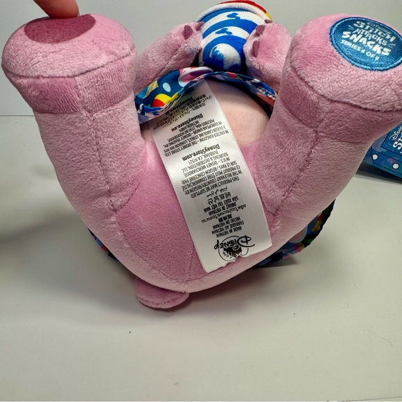 NWT. Disney Angel Stitch Attacks Snacks Plush, Shaved Ice snow cone. - Picture 10 of 11
